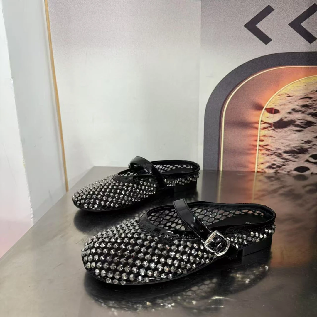 63526夏款上新2025夏季新品时尚百搭小香风女鞋