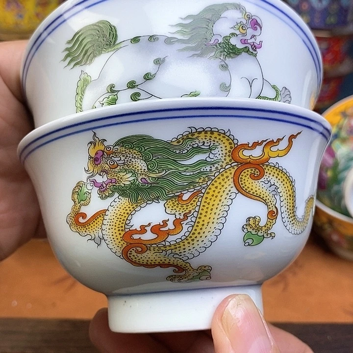 景德镇陶瓷藏式茶碗