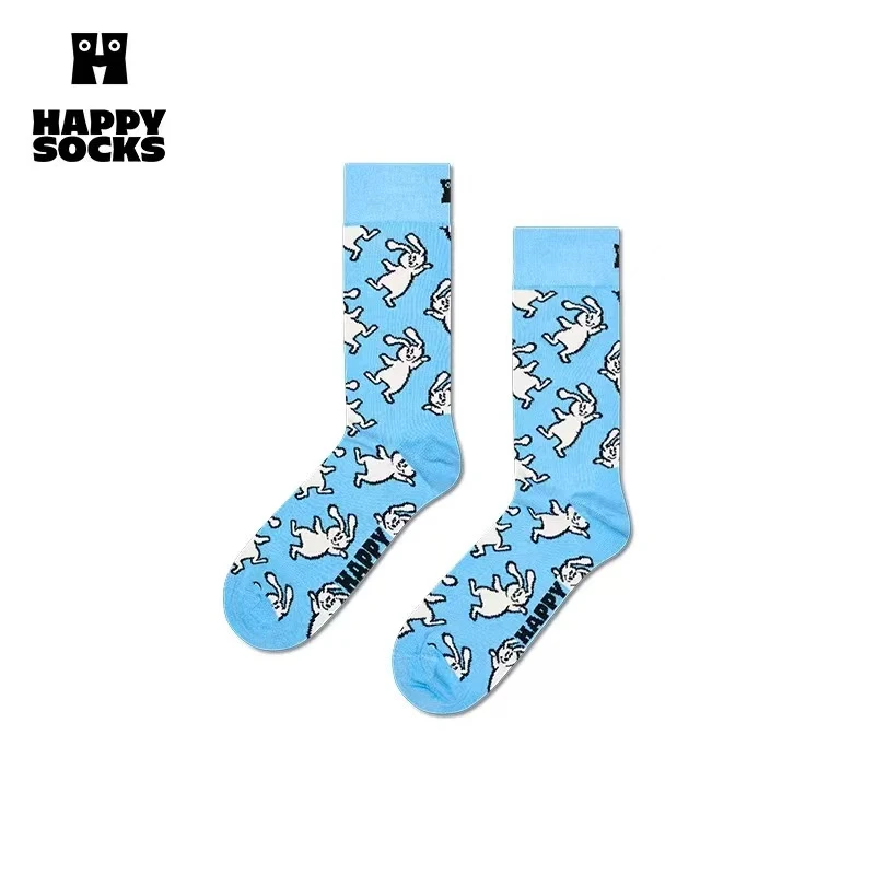 HappySocks2025新款ins潮牌时尚设计感中筒棉袜春夏概念合辑