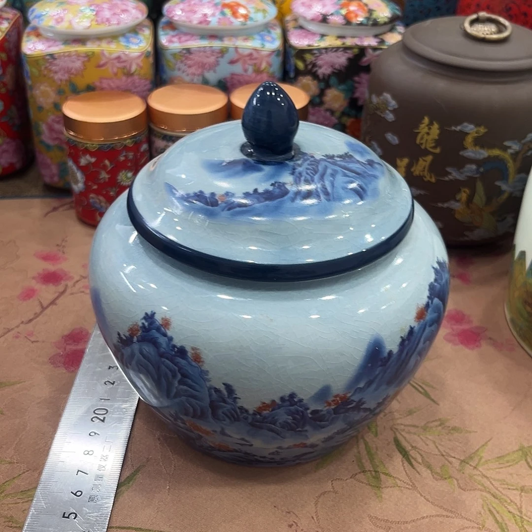 陶瓷制品茶叶罐密封罐