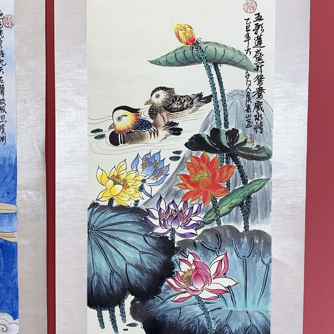 国画大风堂嫡传-侯果山老师作品路