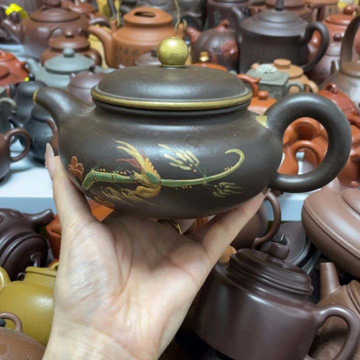 紫砂茶杯紫砂艺术作品