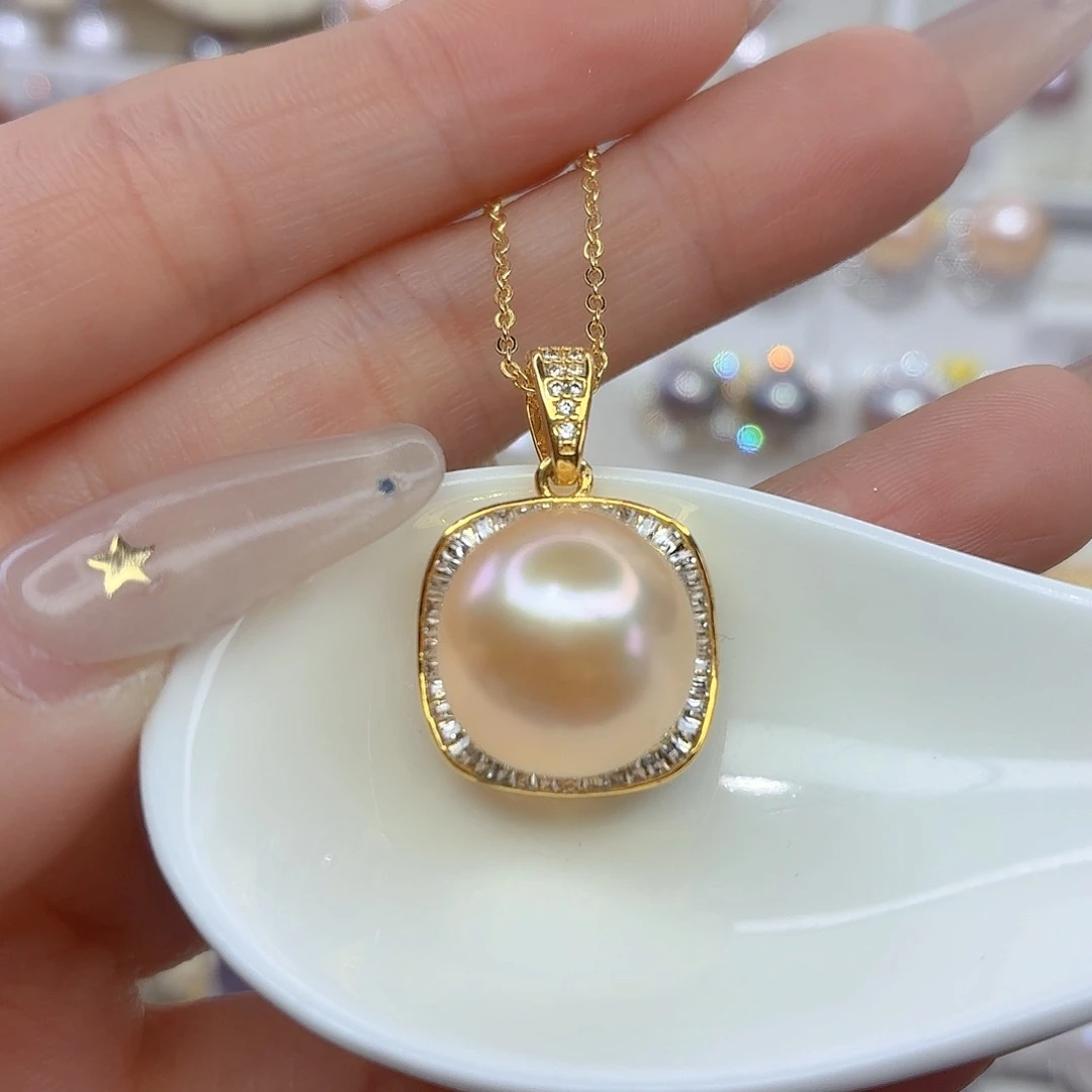 合金颈饰淡水珍珠