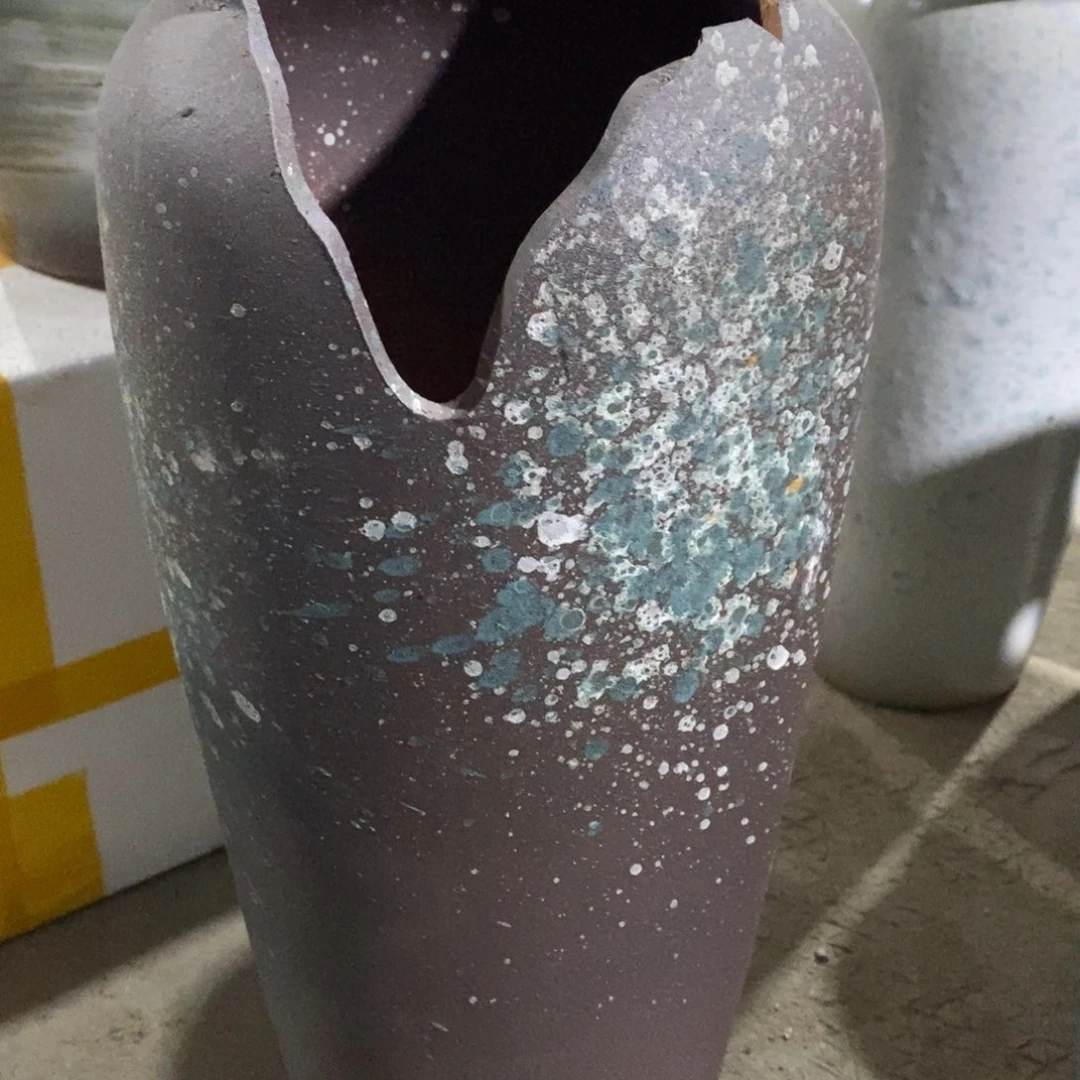 红陶瑕疵14-41一个