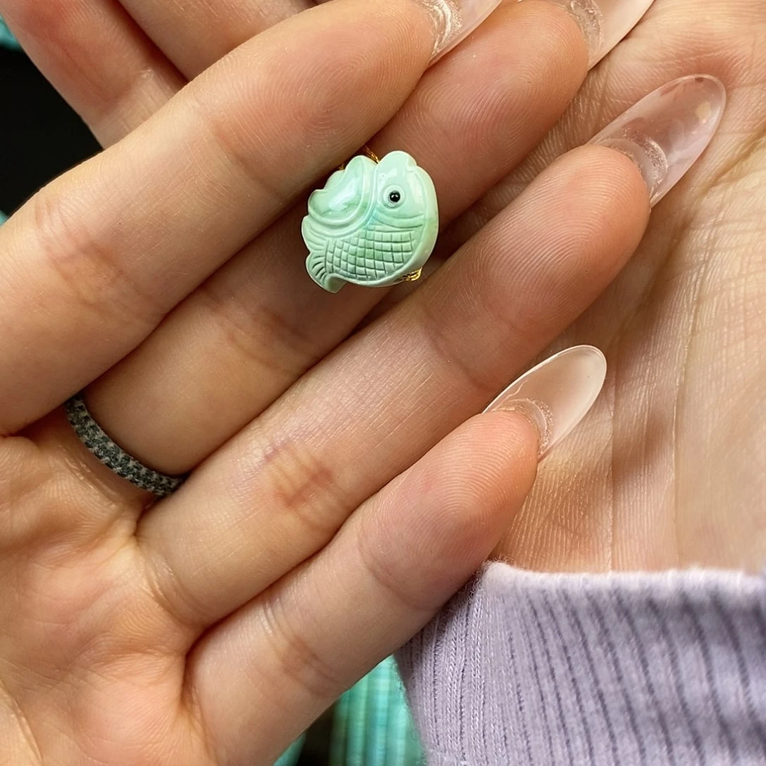 未镶嵌绿松石珠宝奇石