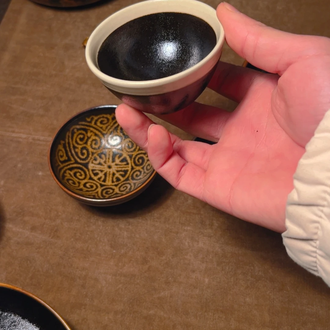 睿***K茶盏吉州窑柴窑手工杯