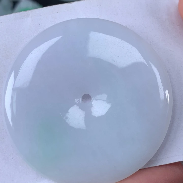 颈饰未镶嵌翡翠平安扣吊坠