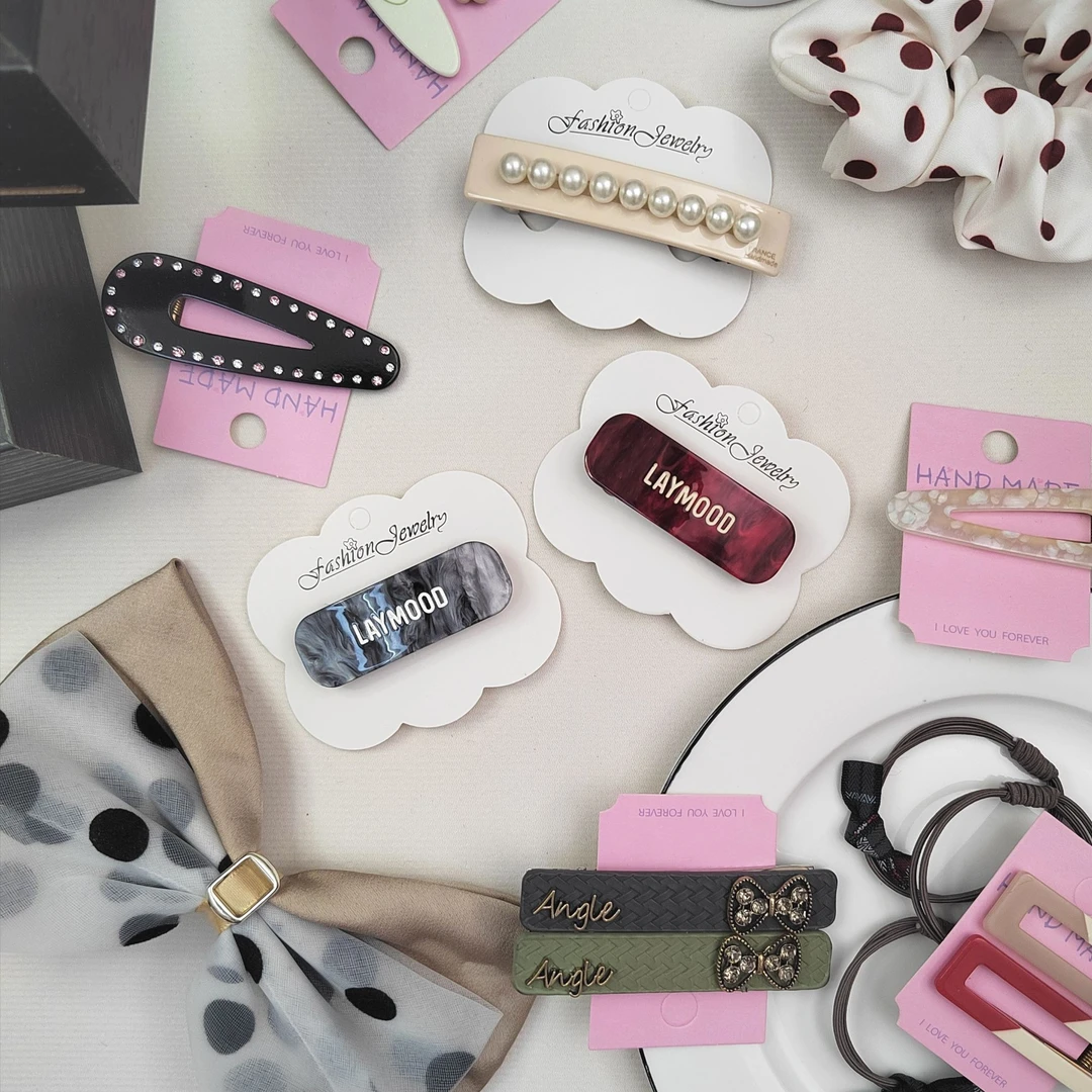 发饰刘海夹头饰夹子发卡发箍发夹气质边夹发圈女轻奢韩版简约时尚