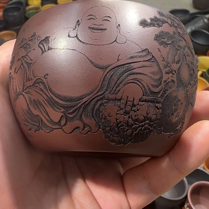 茶杯紫砂全手工制作工艺