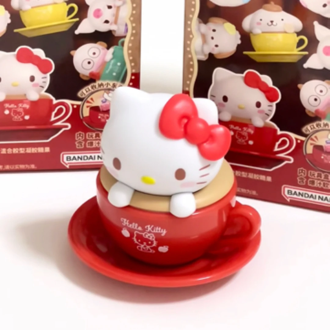 【主播代拆】三丽鸥家族拿铁造型糖果玩具盒主播代拆拆开不退不换