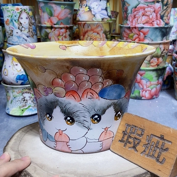 景德镇艺术手绘作品