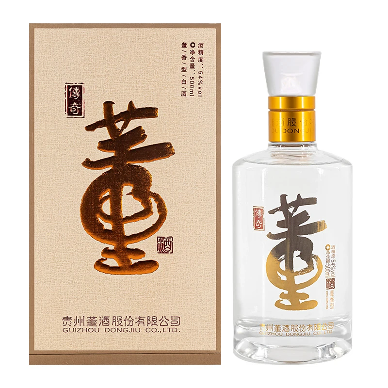 董酒【2021年传奇董酒】54度董香型白酒500ml