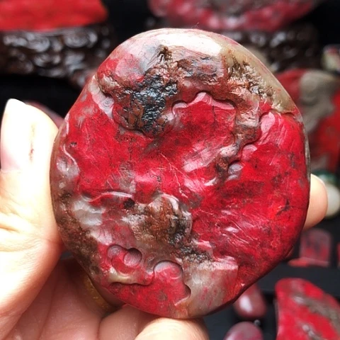 昌化鸡血石昌化鸡血石原石