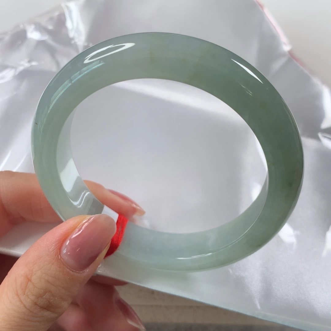 未镶嵌手镯翡翠 正圈⑧⑧福利捡漏
