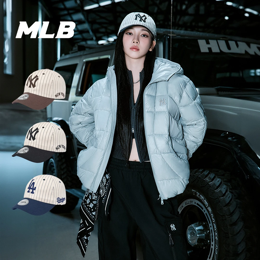 MLB正品KARINA同款户外时尚百搭韩系软顶棒球帽25秋冬新款CPB25