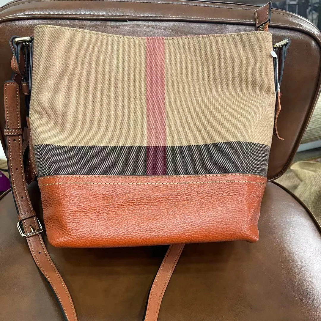 复古拼色大容量高质感牛皮斜挎单肩包