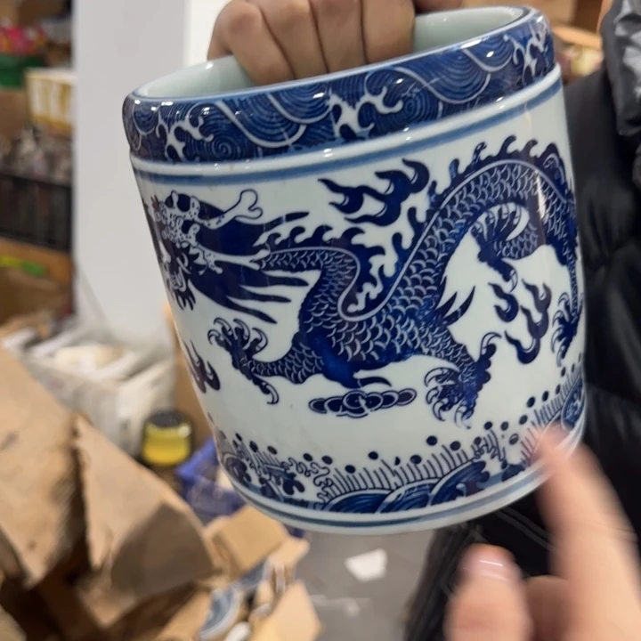 雪***下摆件陶景德镇陶瓷