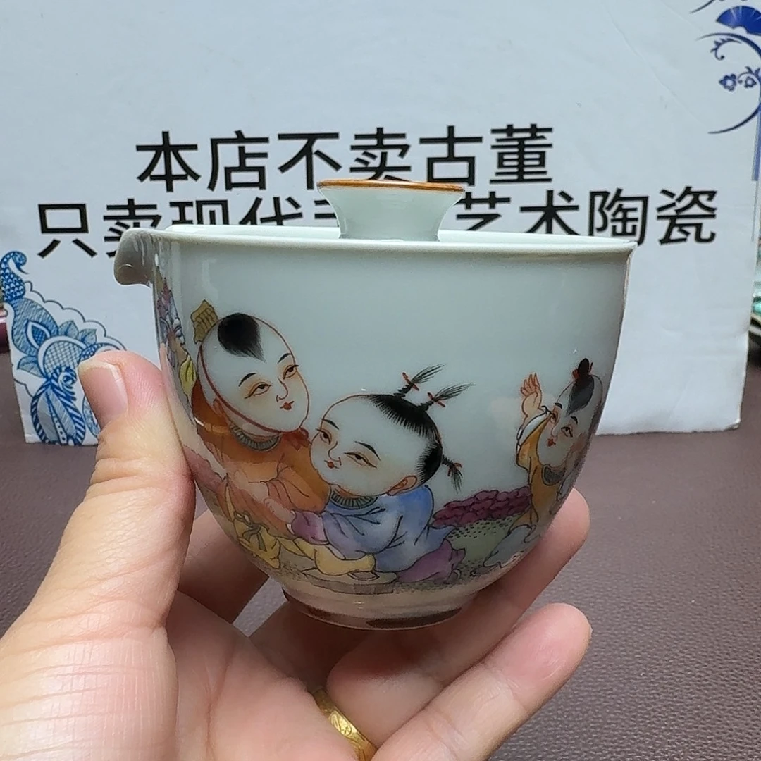 景德镇手工手绘展示