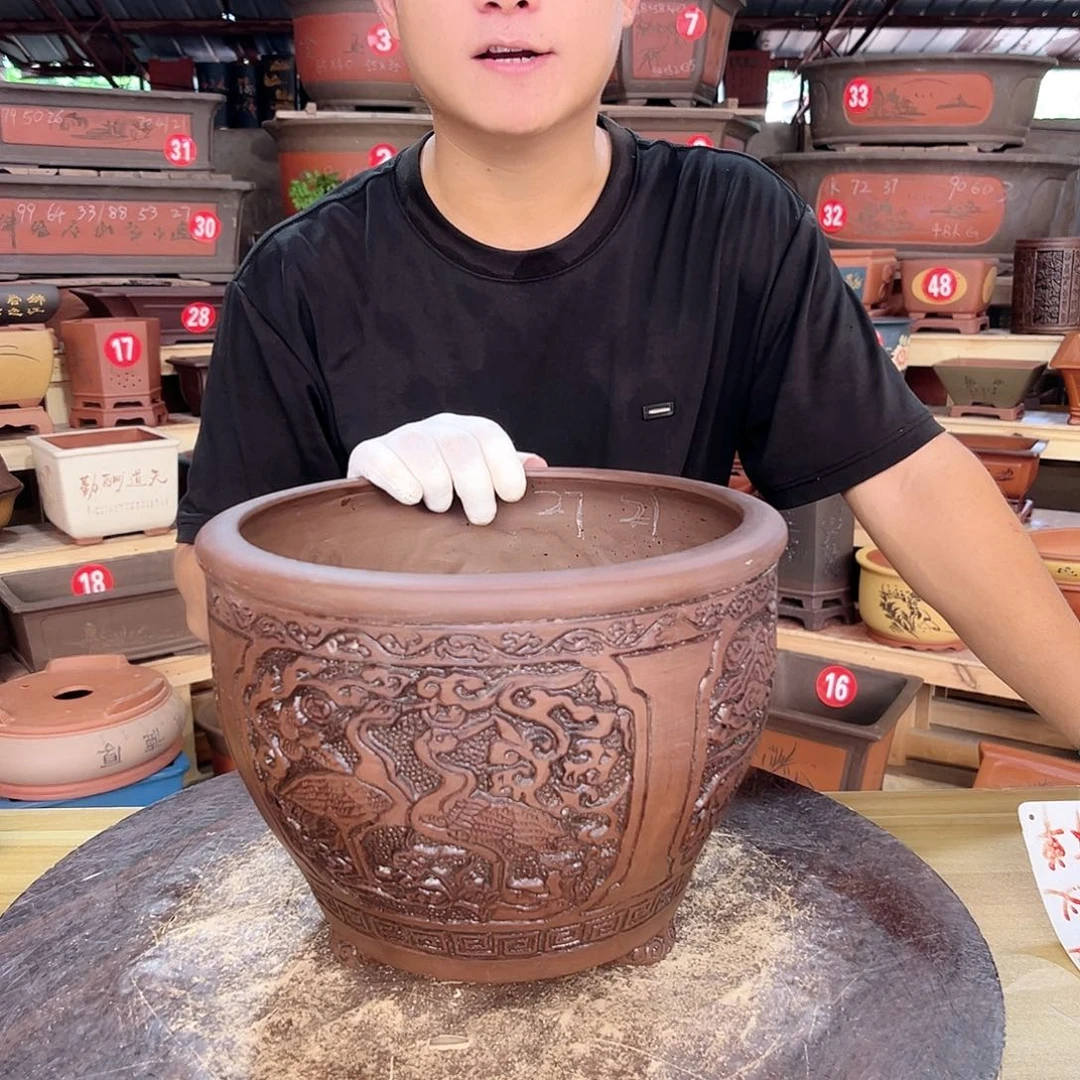 紫砂花盆工厂直发