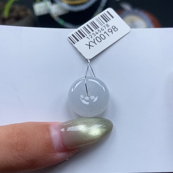 未镶嵌挂件翡翠珠链