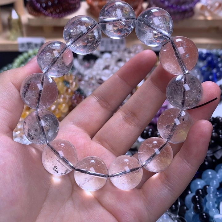 未镶嵌手串水晶17.0闪灵钻
