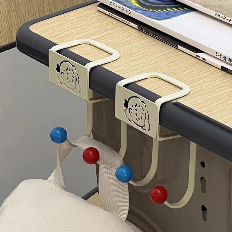 学生课桌书桌侧面挂钩书包挂钩免打孔桌边挂包神器书桌侧面挂包钩