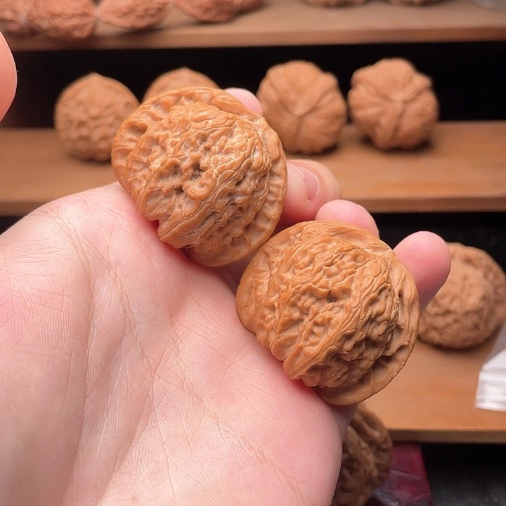 吊坠文玩核桃42原装毕业老款球白