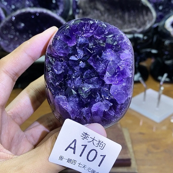 未镶嵌大型摆件（非配饰）紫晶