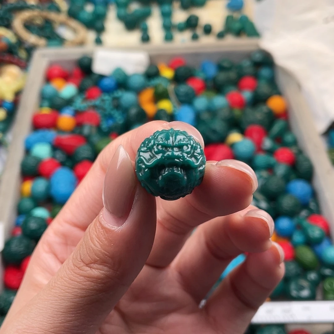 【闪购商品】琉璃非金属17尺寸地狱色龙珠