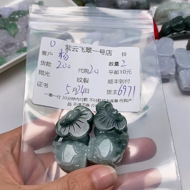 翡翠未镶嵌颈饰杨*漪翡翠