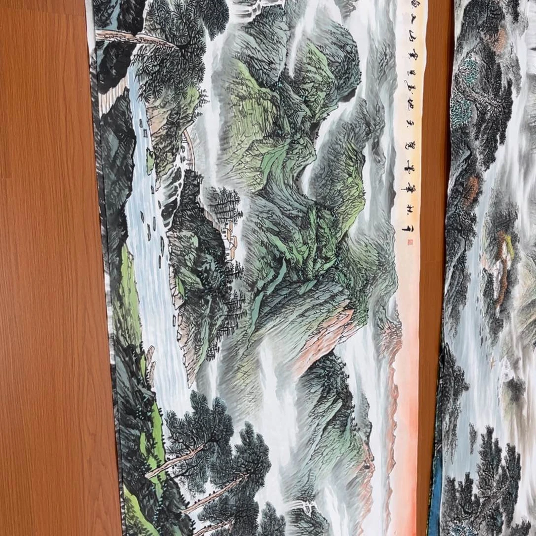 圆***方精品小八画心作品