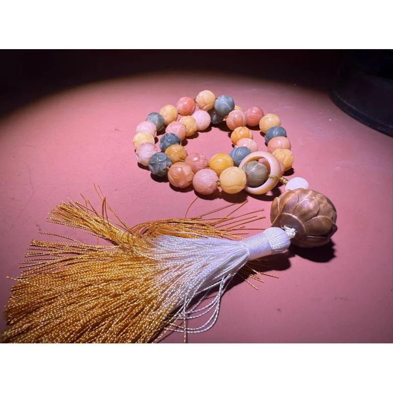精美手串   莲花菩提双圈