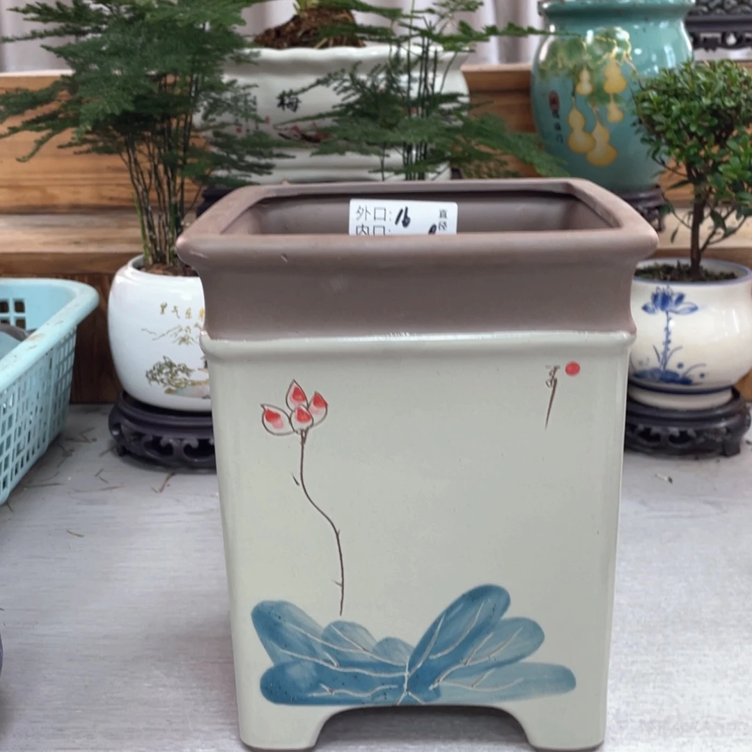 陶瓷花盆陶瓷玉盆紫砂艺术花盆