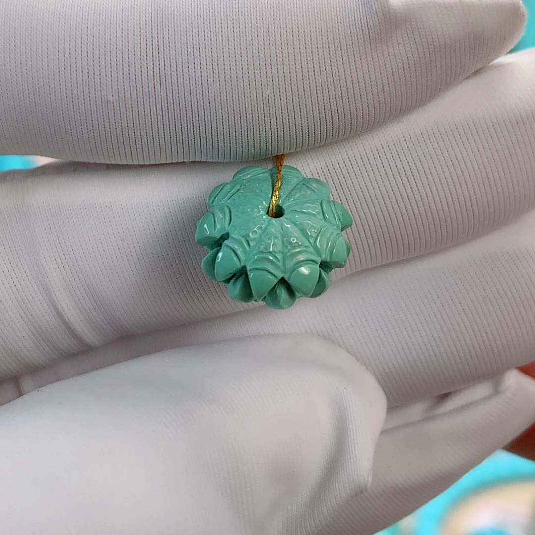 绿松石挂件未镶嵌