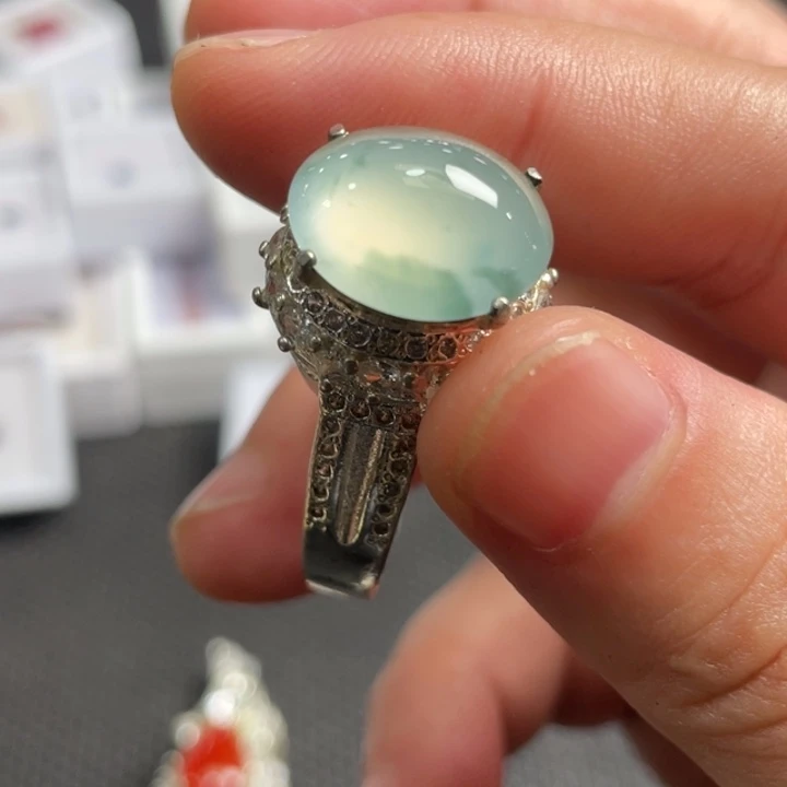 未镶嵌戒指翡翠缅甸天然翡翠