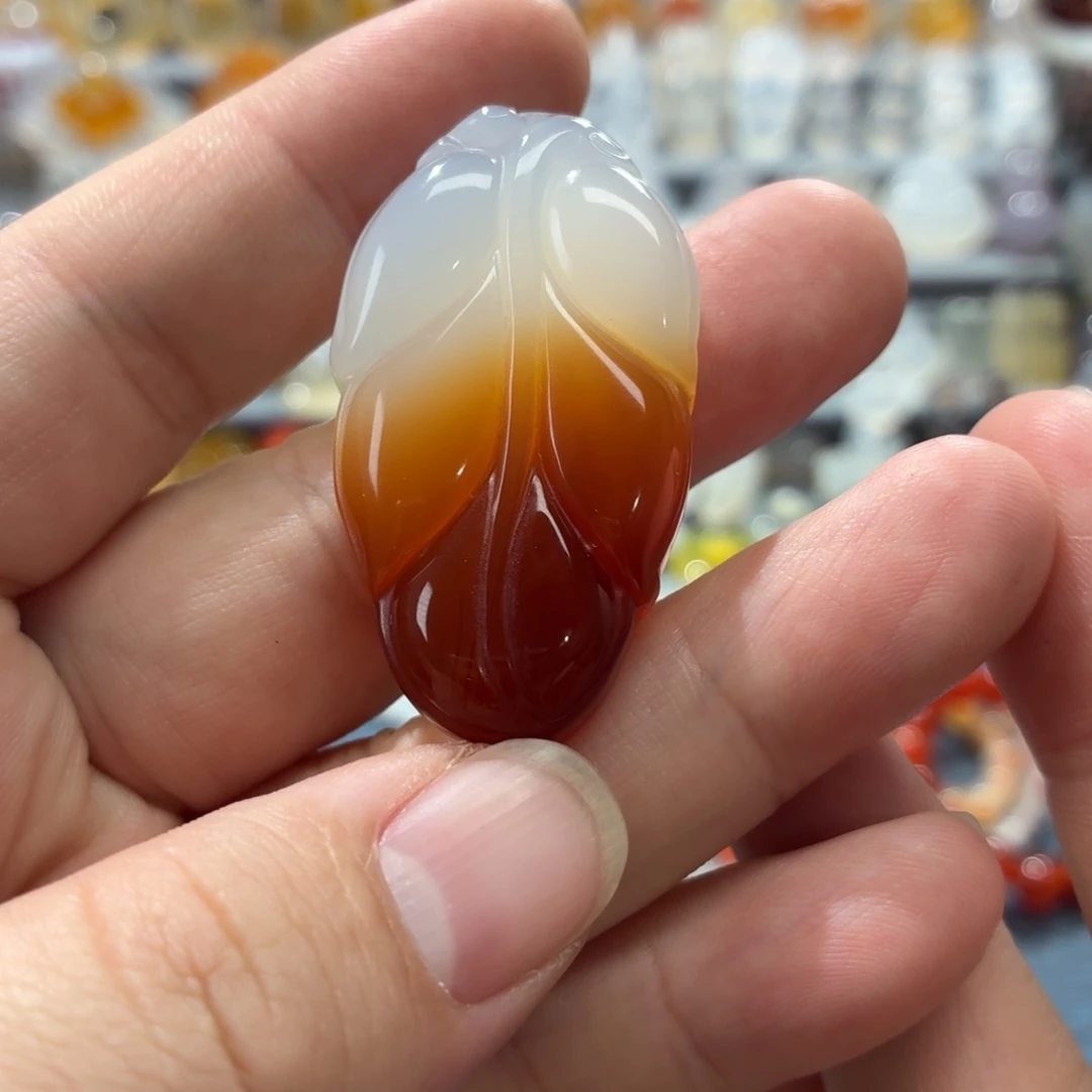 玛瑙/玉髓未镶嵌吊坠(不含链)