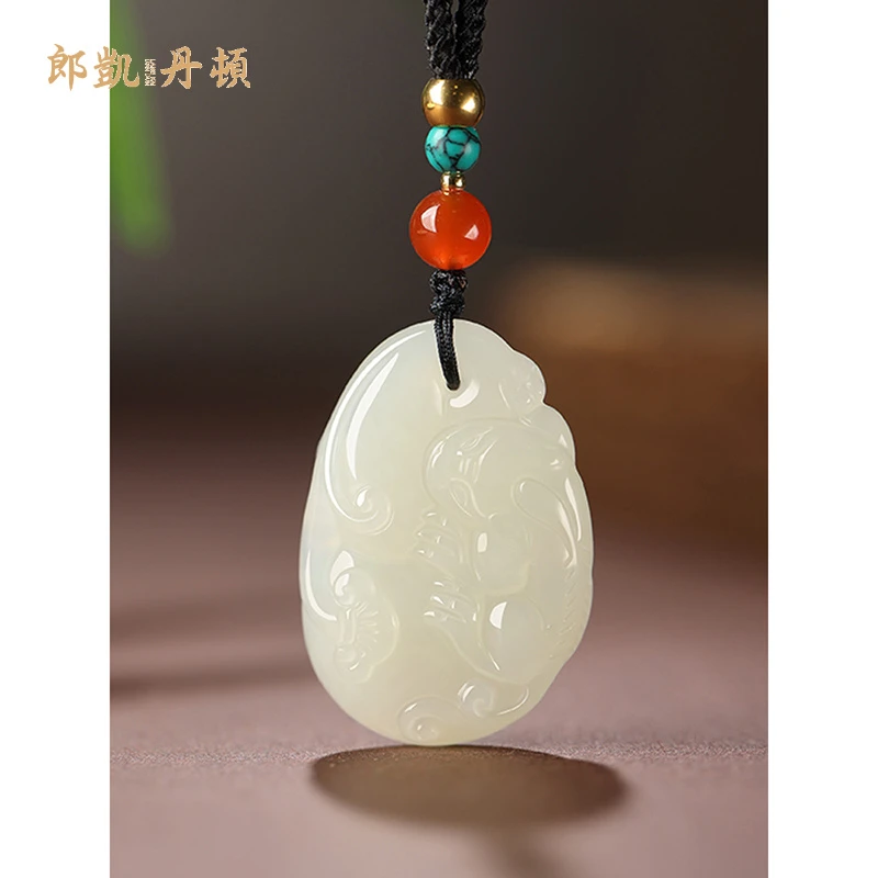 和田玉吊坠葫芦霸王貔貅男女款招财转运护身符挂件饰品高档礼物