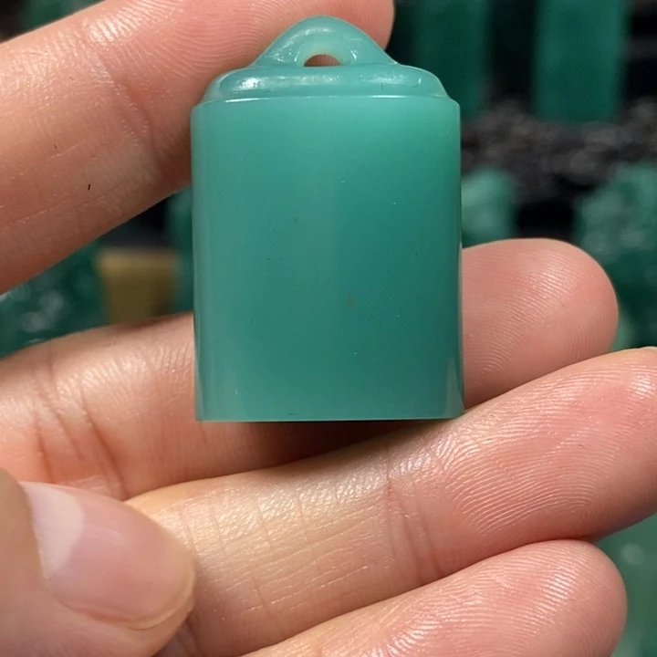 四川石雅安绿印章