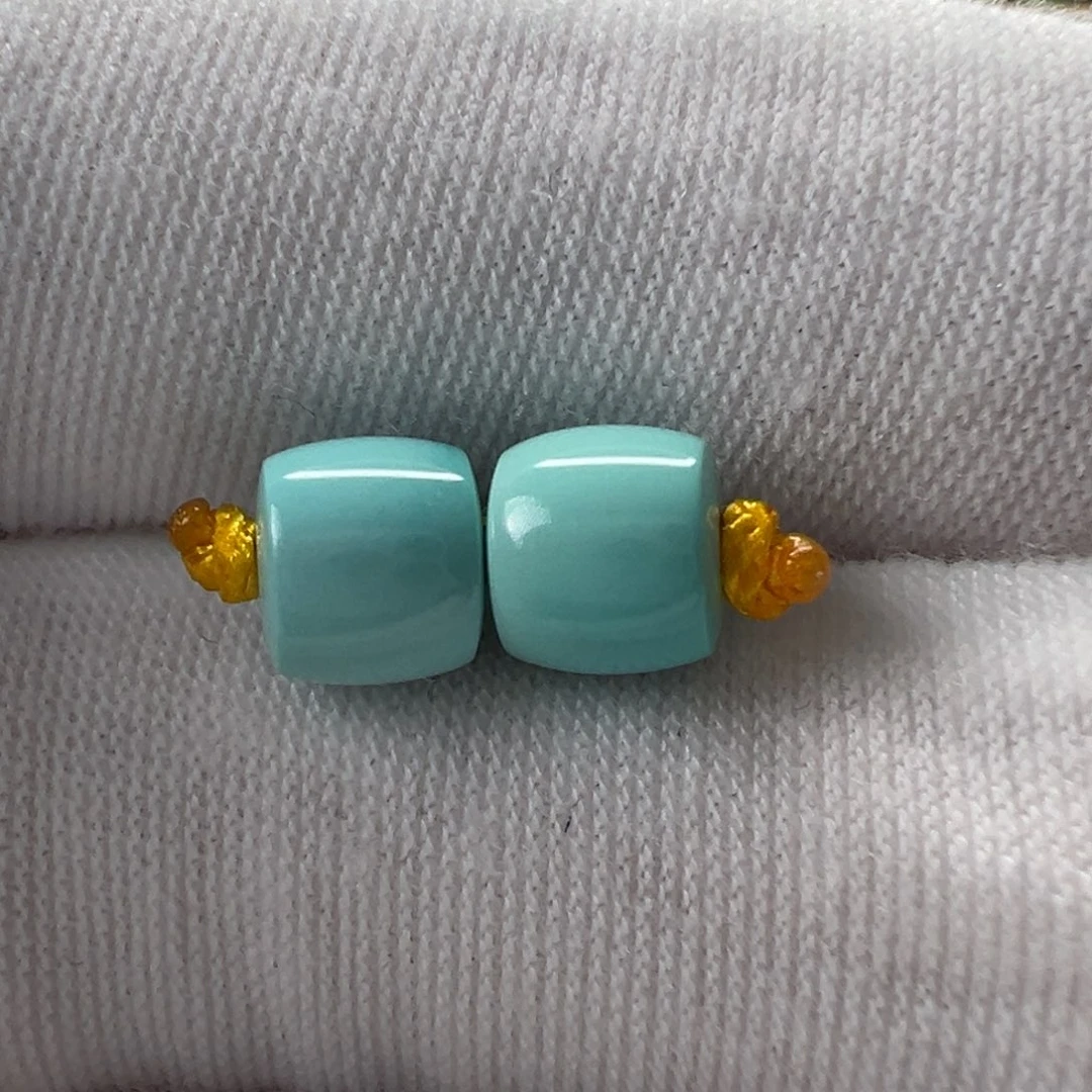 未镶嵌绿松石直切珠6.2mm