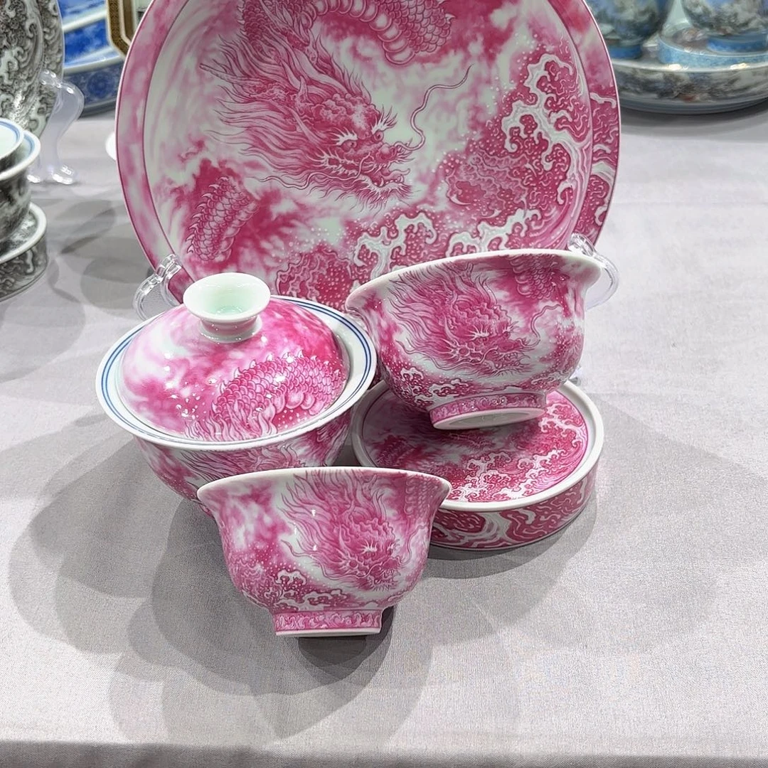 瓷片景德镇瓷器精品展示活动