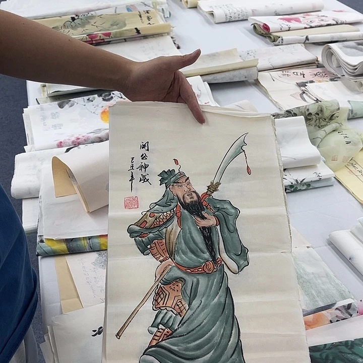 国画纯手绘图作品欣赏图