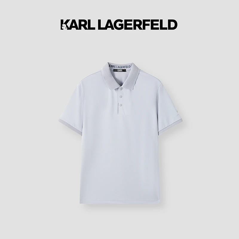 【官方男装】KARL LAGERFELD卡尔拉格斐25新款POLO衫老佛爷M22O2009