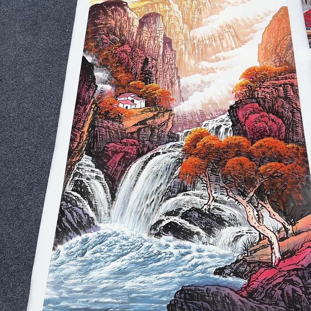 国画精品手绘国画作品