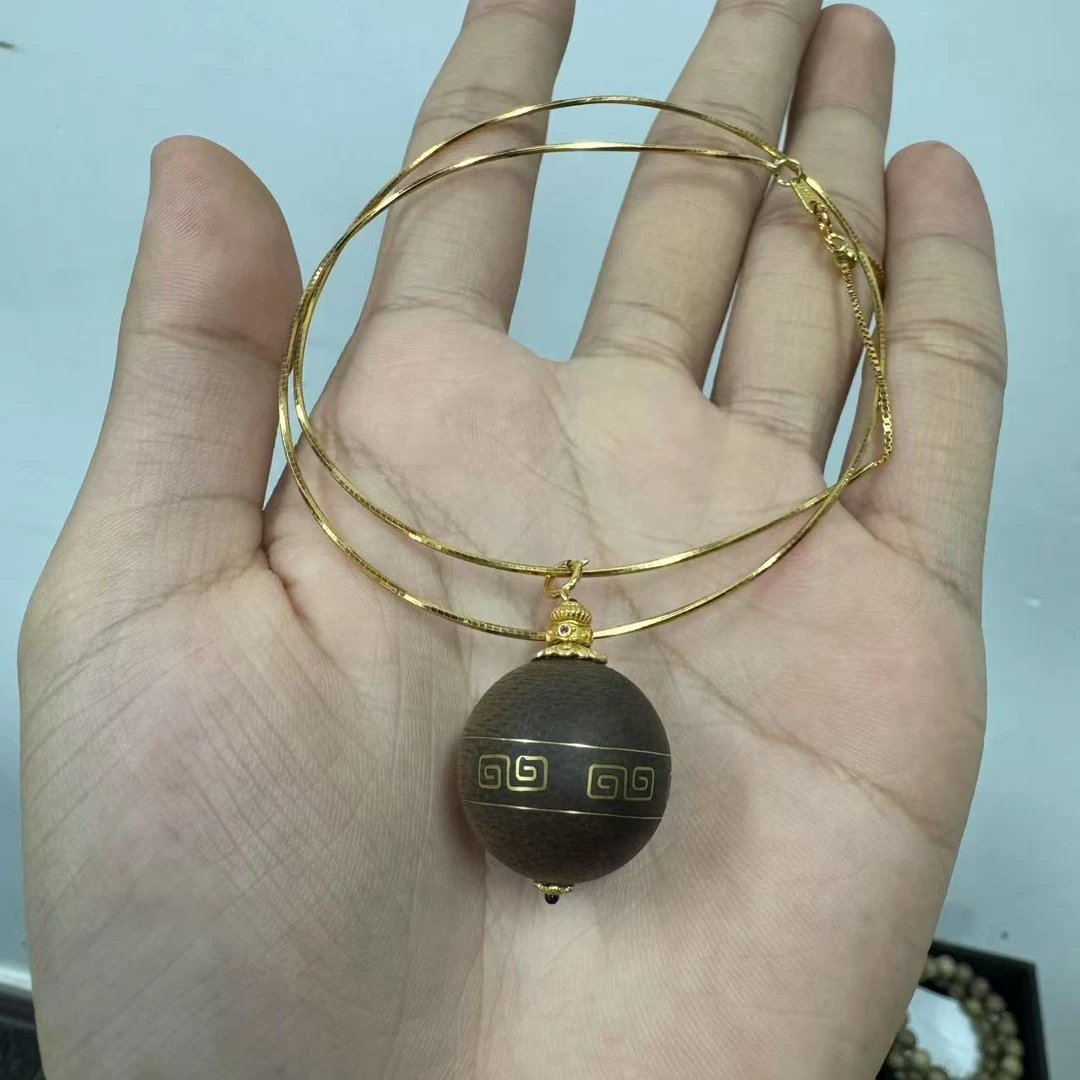 沉香沉香【老掌柜】沉香回纹珠项圈/DQS061323