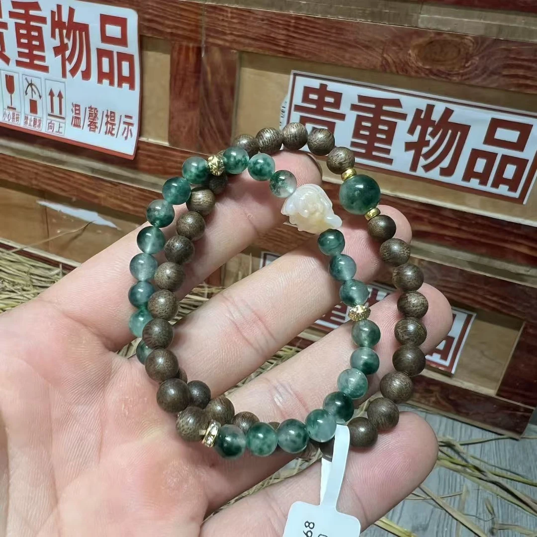 增香沉香木沉香木双圈手串无礼盒