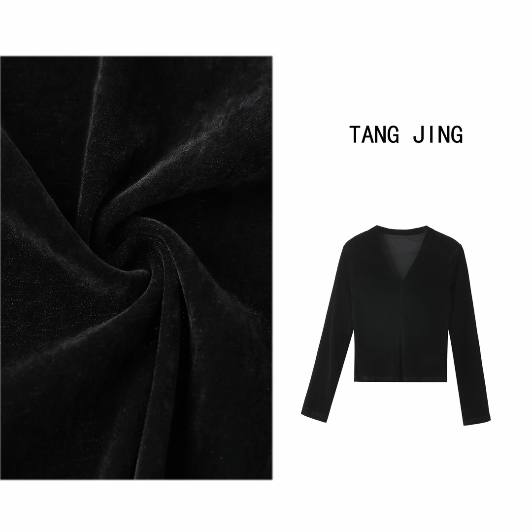 【上衣】JINGJIE STUDIO 秋季高级感高雅知性时尚百搭气质上衣 5989