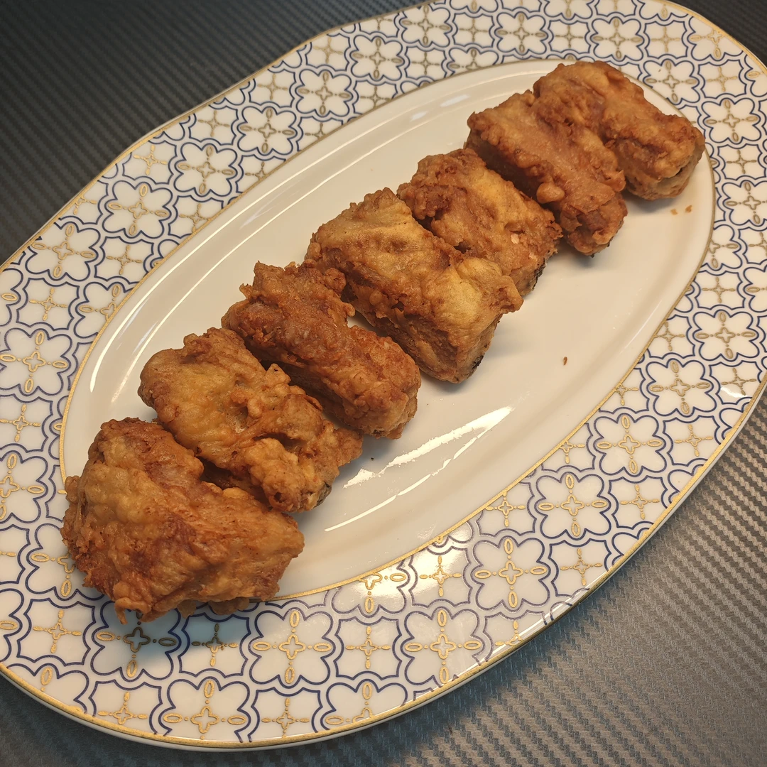 食林煑義蒜香骨教程定制卡片