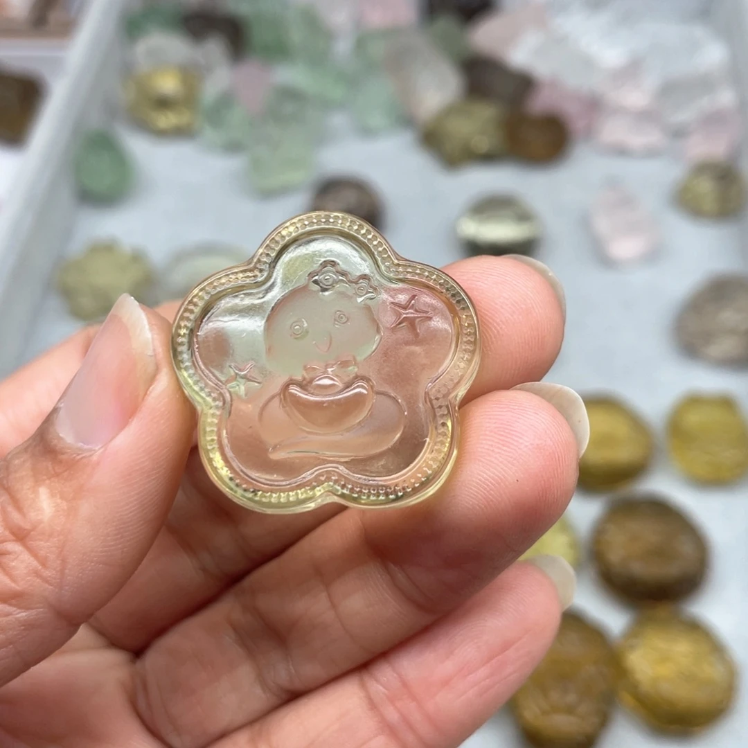 水晶吊坠(不含链)未镶嵌