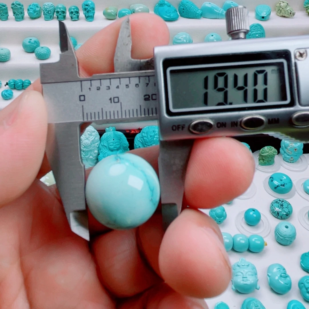 绿松石未镶嵌吊坠(不含链)