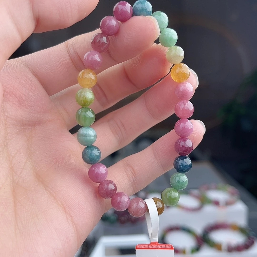 碧玺碧玺 7mm未镶嵌